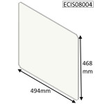 ECIS08004 PARKRAY SUPPLIED Glass Panel – Aspect 8 Slimline  |  Aspect 8   |  Aspect 9   |  Aspect 14  |   Aspect 80B